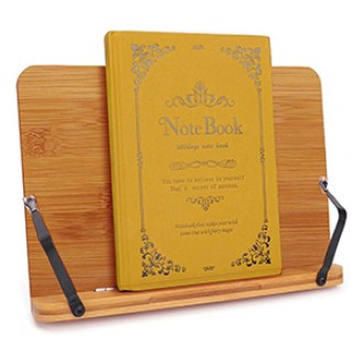 wishacc  Bamboo Book Stand