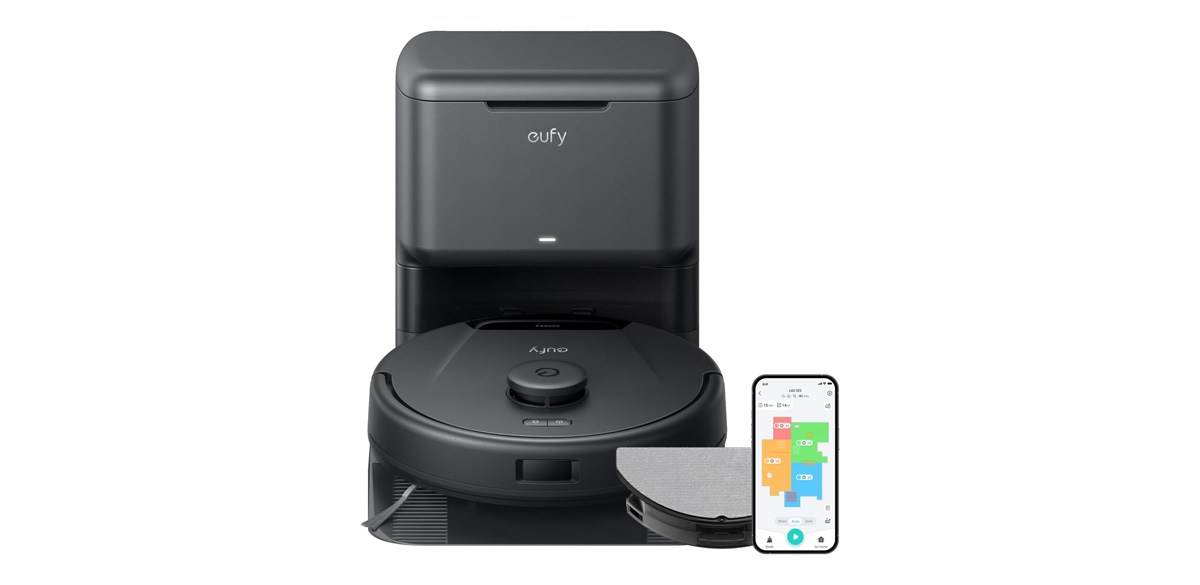 eufy L60 Hybrid Robot Vacuum with Self Empty Station eufy L60 Hybrid Robot Vacuum with Self Empty Station