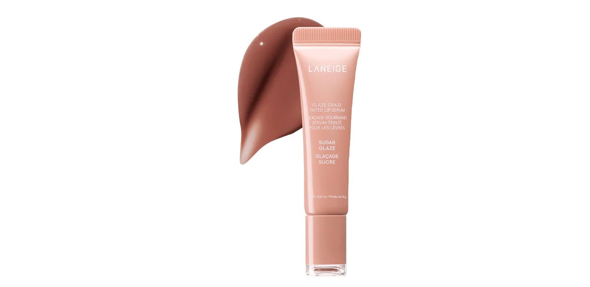 LANEIGE Glaze Craze Tinted Polypeptide Lip Serum in Sugar Glaze