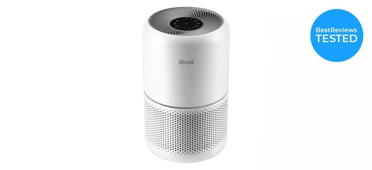 Levoit Air Purifier on white background Levoit Air Purifier on white background