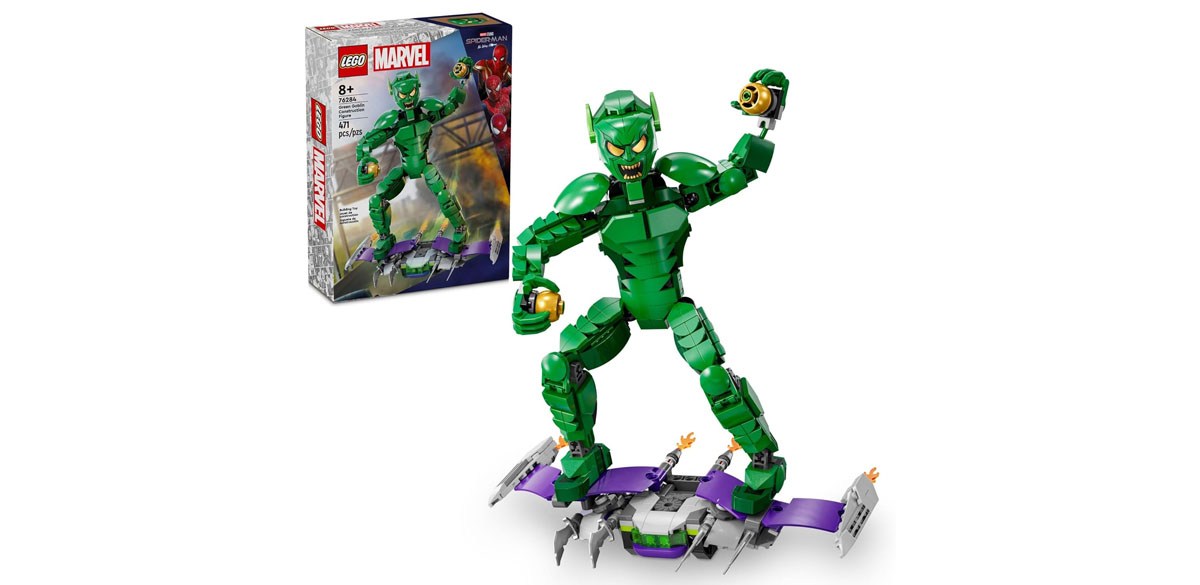 LEGO Marvel Green Goblin Construction Figure LEGO Marvel Green Goblin Construction Figure