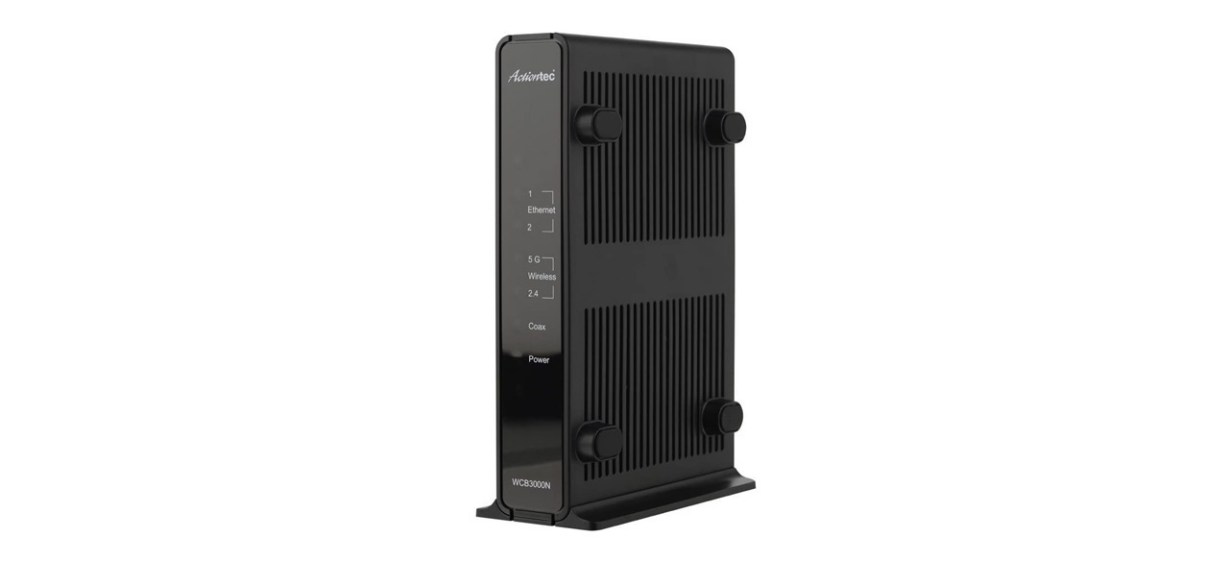 Actiontec Single Dual-Band Wireless Network Extender and Ethernet Over Coax Adapter (WCB3000N)