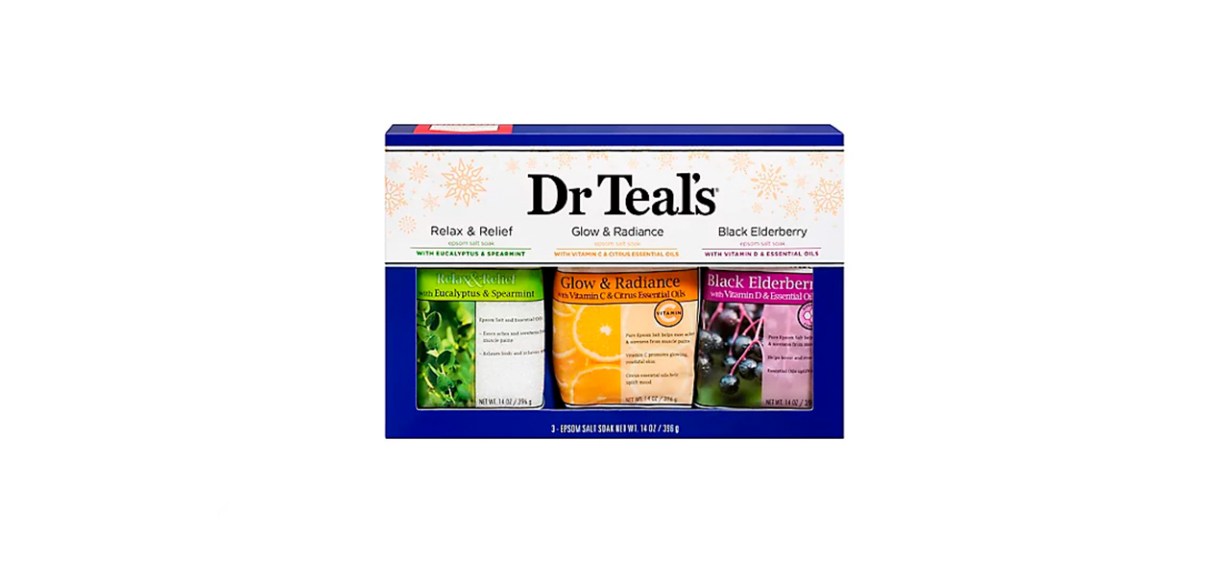 Best Dr. Teals 3-Piece Salt Bath and Body Gift Set Best Dr. Teals 3-Piece Salt Bath and Body Gift Set