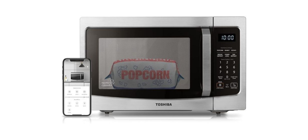 Toshiba ML-EM34P(SS) Smart Countertop Microwave