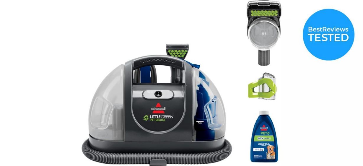 BISSELL Little Green Multi-Purpose Portable Carpet and Upholstery Cleaner BISSELL Little Green Multi-Purpose Portable Carpet and Upholstery Cleaner