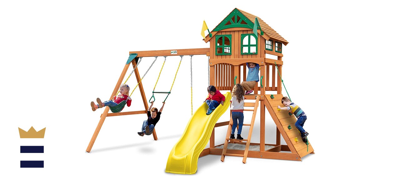 denver wooden swing set