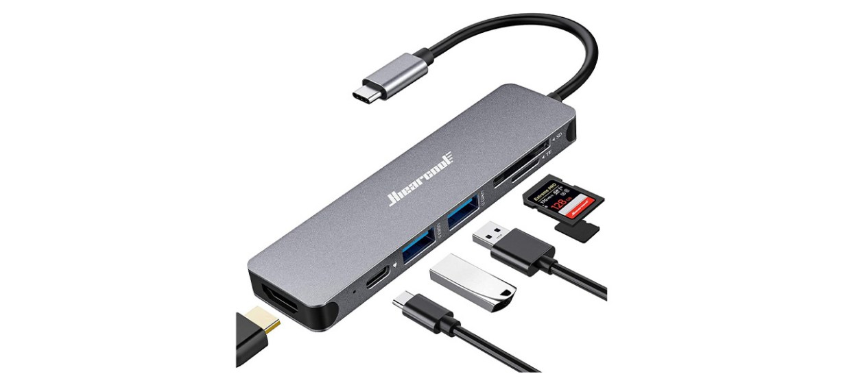 Hiearcool 7-in-1 USB Hub for MacBook Pro