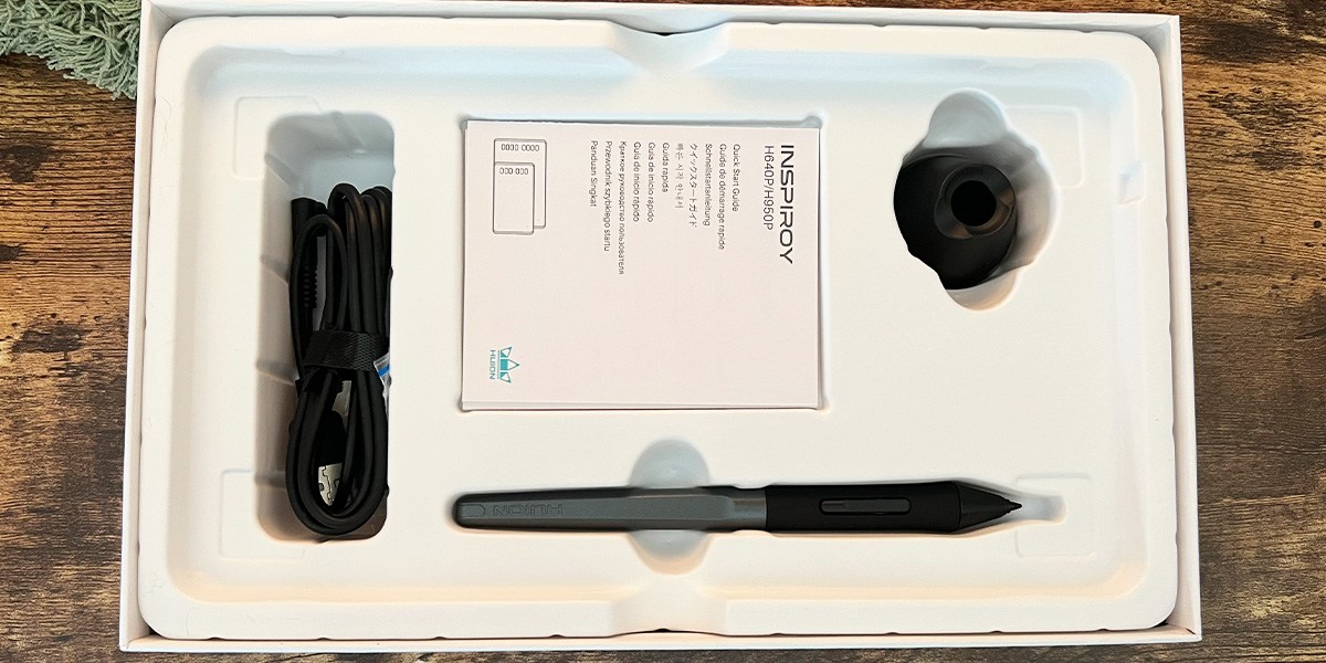 HUION Inspiroy H640P open box HUION Inspiroy H640P open box
