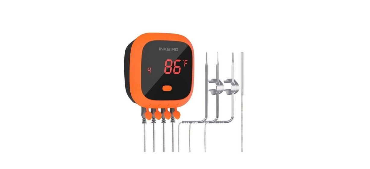 Inkbird Waterproof 150 FT Bluetooth Meat Thermometer