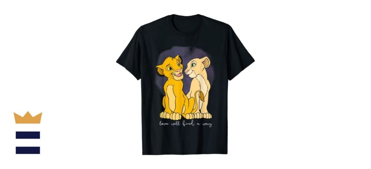 Simba and Nala Love T-Shirt