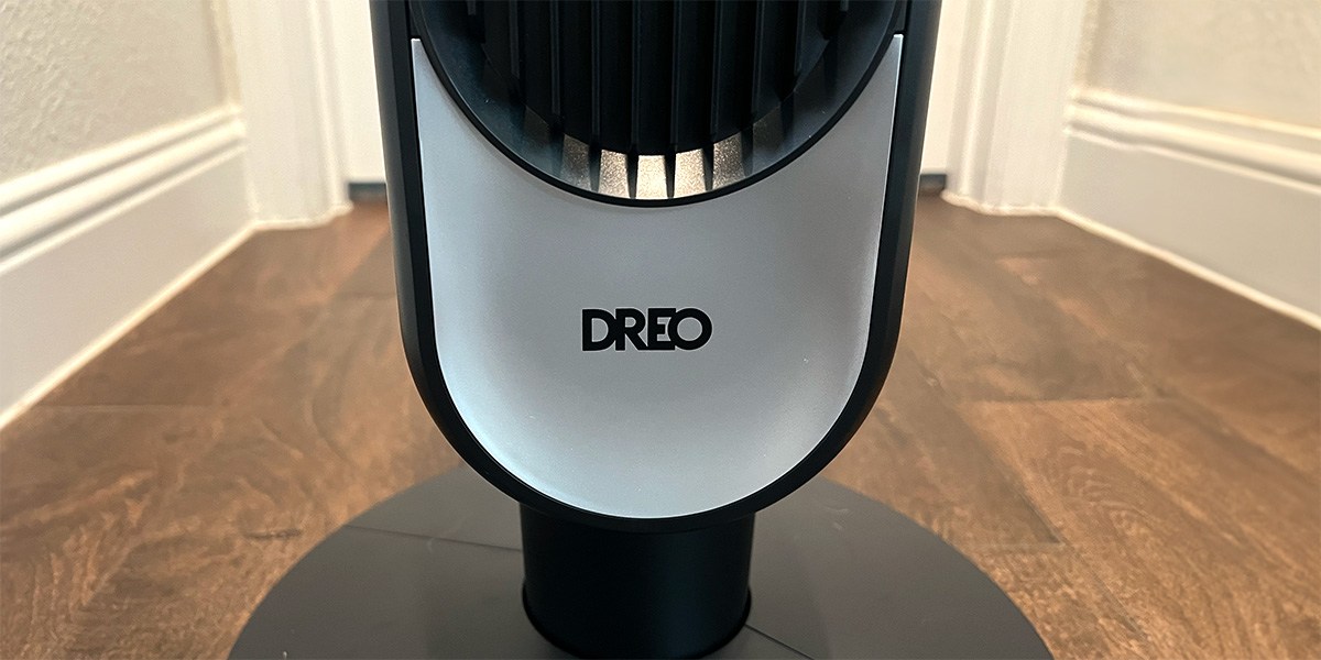 Closeup image of Dreo Cruiser Pro T1 Tower Fan Closeup image of Dreo Cruiser Pro T1 Tower Fan