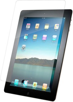 Zagg InvisibleShield Glass Screen Protector for Apple iPad Pro 9.7, iPad Air 2, and iPad Air