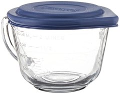 Anchor Hocking 2-Quart Glass Batter Bowl With Lid