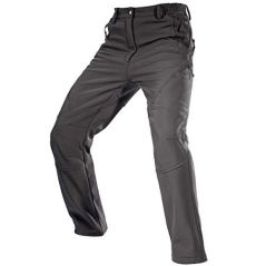 FREE SOLDIER Men's Lined Cargo Hiking Pants