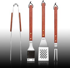 New Star Foodservice Stainless Steel BBQ Tool Set