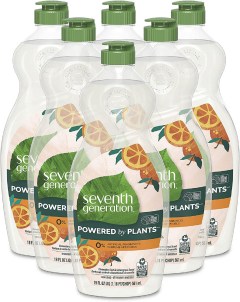 Seventh Generation Powered by Plants Liquid Dish Soap