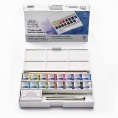 MozArt Supplies Watercolor Paint Essential Set