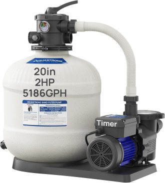 Aquastrong 20" Sand Filter Pump