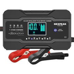 NEXPEAK 10-Amp Car Battery Charger