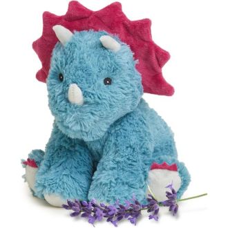 Warmies Microwavable &amp; Weighted Stuffed Animals, Triceratops