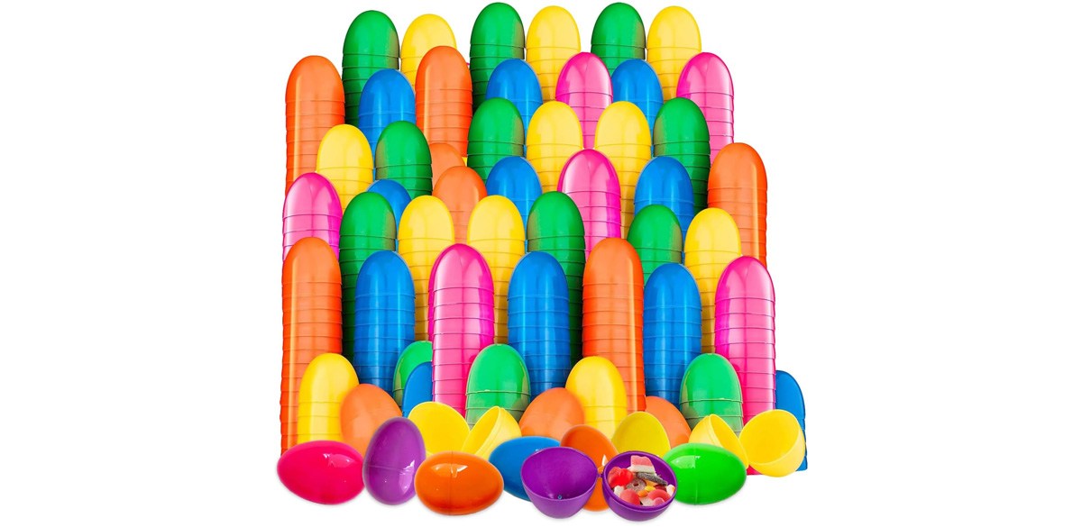 HANSMART Fillable Easter Eggs