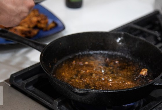Cast iron skillet vs. stainless steel skillet
