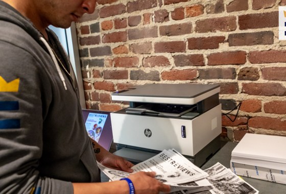 Ink jet vs. laser printer