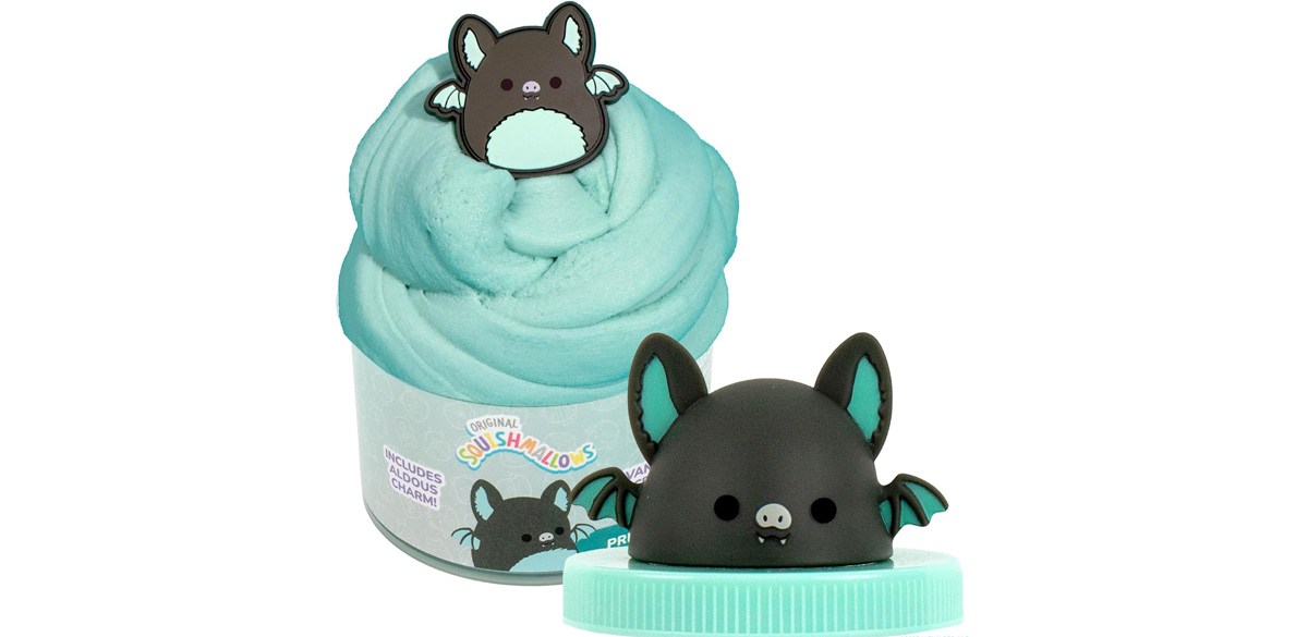 Original Squishmallows Aldous The Fruit Bat Premium Cloud Slime