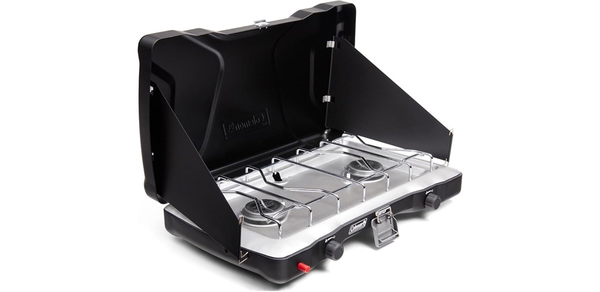 Coleman Triton+ 2-Burner Propane Camping Stove
