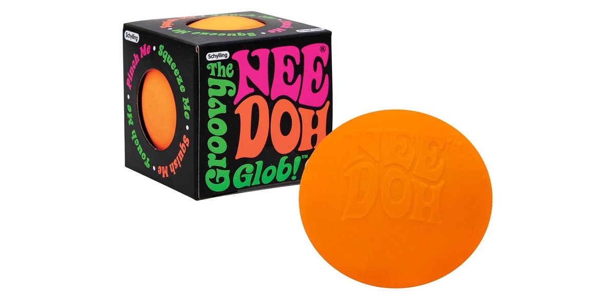Schylling NeeDoh Groovy Glob - Orange