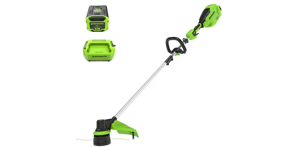 Greenworks 60V 16in Front Mount String Trimmer