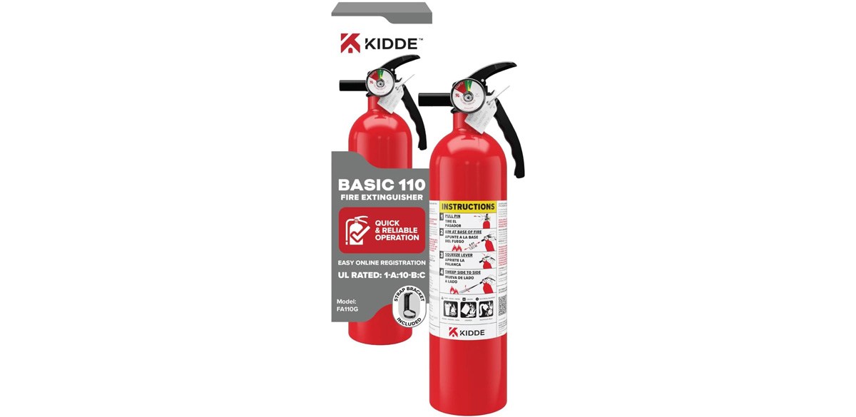 Kidde, FA110G, Multi Purpose Fire Extinguisher