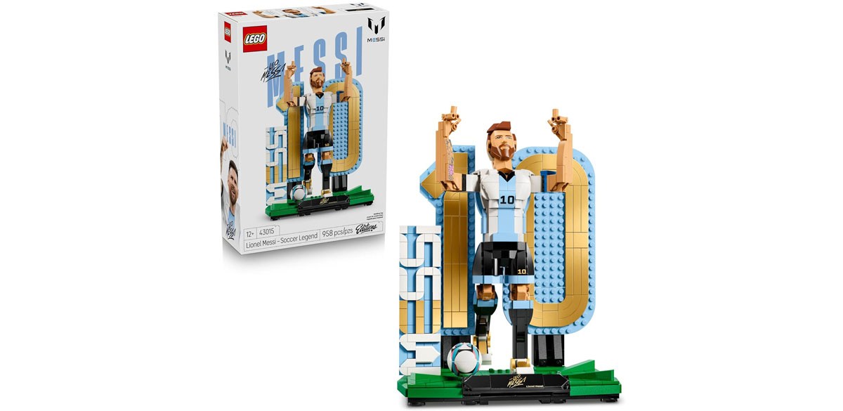 LEGO Editions Lionel Messi Building Set for Boys &amp; Girls
