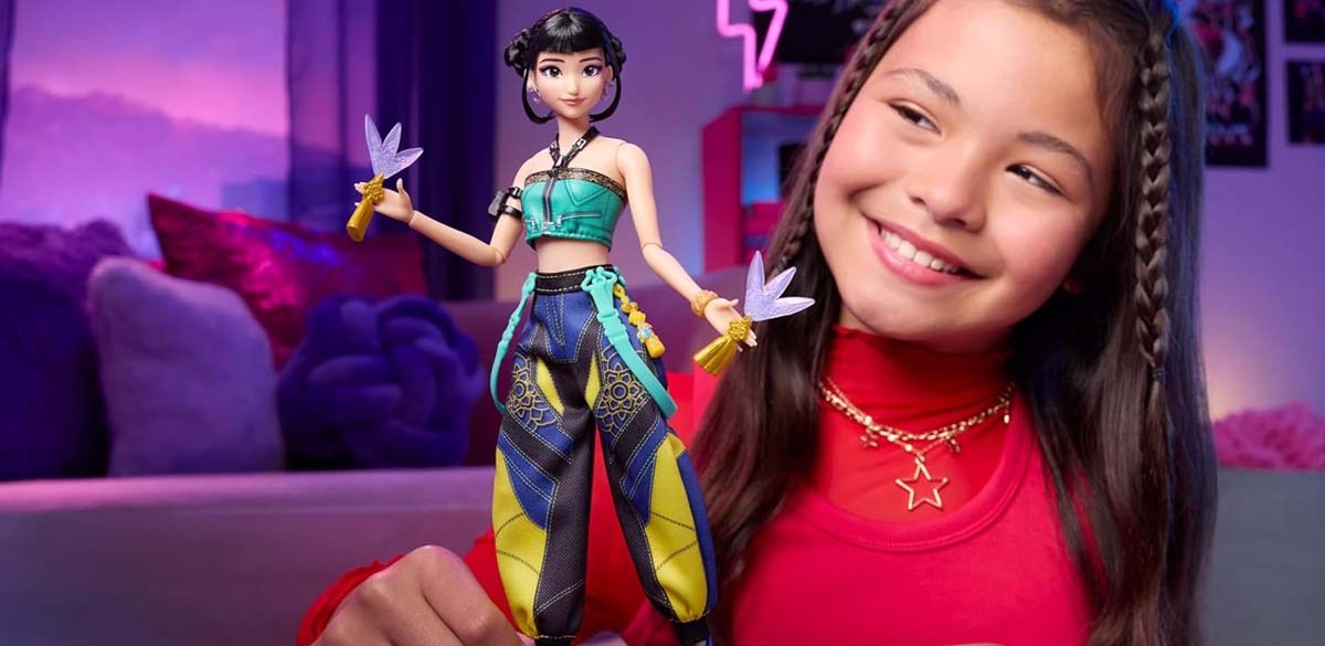 Mattel Kpop Demon Hunters HUNTR X Zoey Fashion Doll