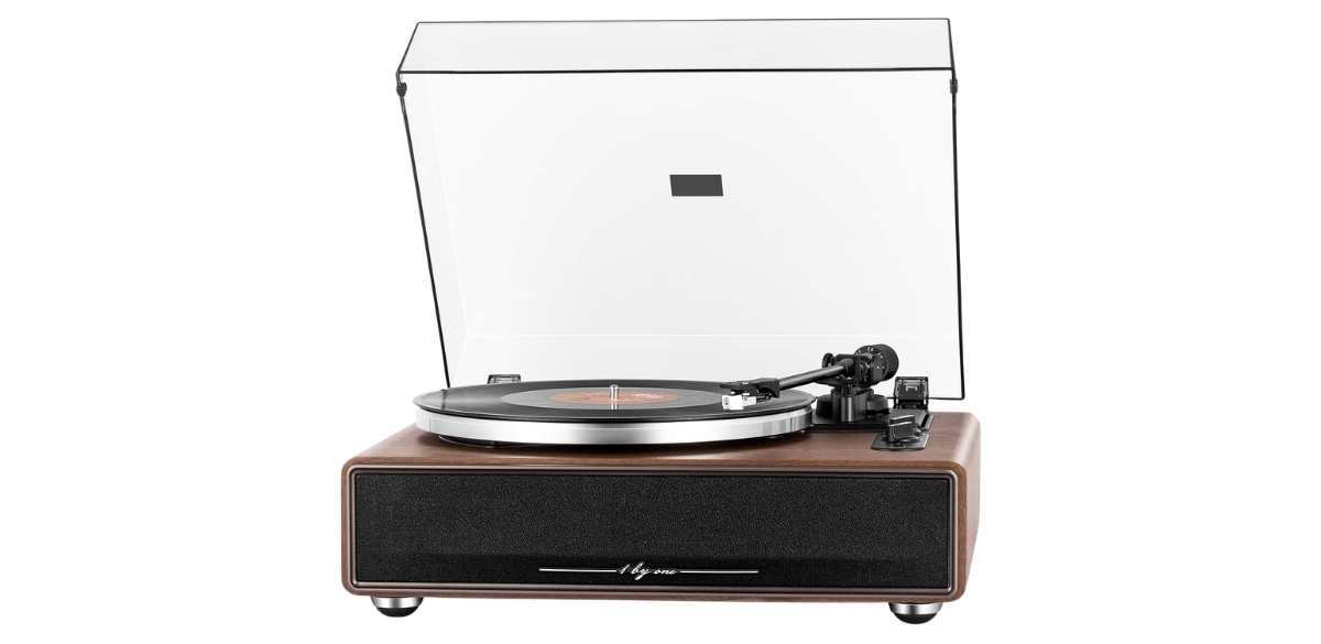 1 by ONE High Fidelity Belt Drive Turntable