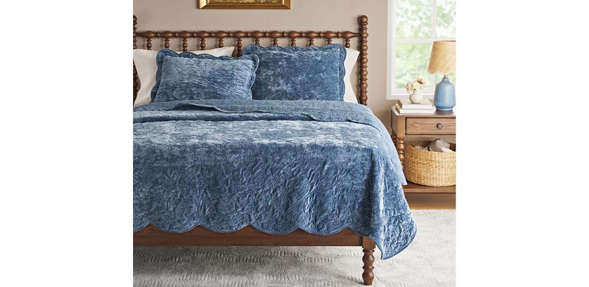 The Pioneer Woman Eloise Floral Velvet Pillow Shams
