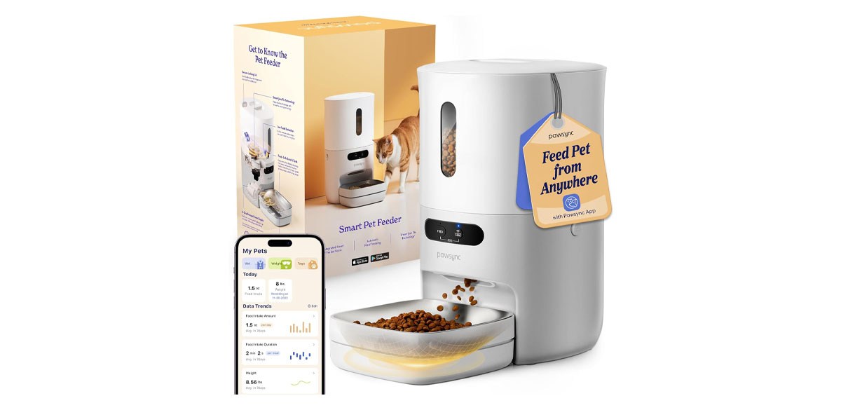 Pawsync Automatic Cat Feeder