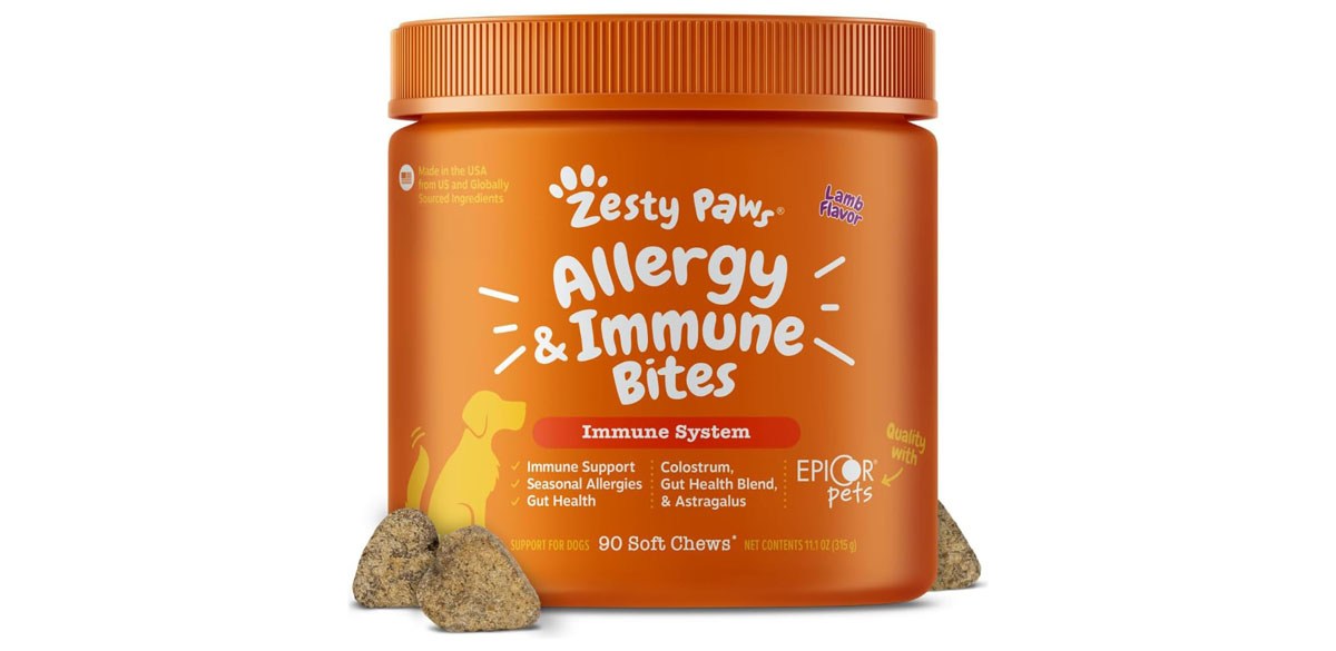 Zesty Paws Allergy Immune Bites