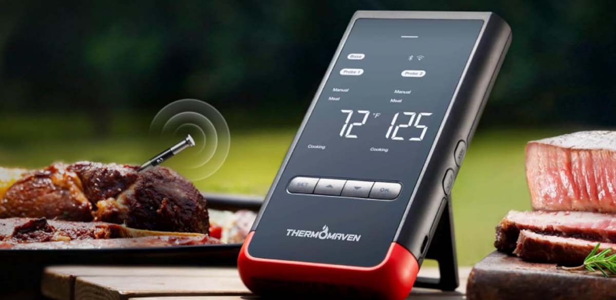 ThermoMaven Smart Bluetooth Wireless Meat Thermometer