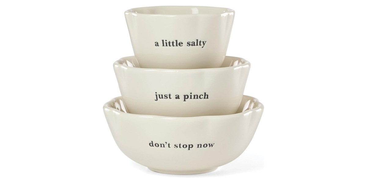kate spade new york Serveware, What A Treat Stacking Bowl Set Of 3
