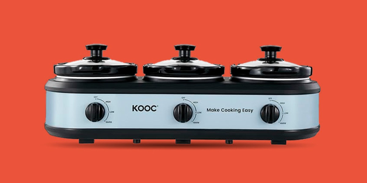 KOOC Triple Slow cooker