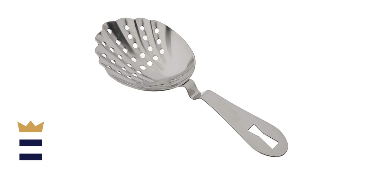 Barfly Scalloped Julep Strainer, Stainless Steel