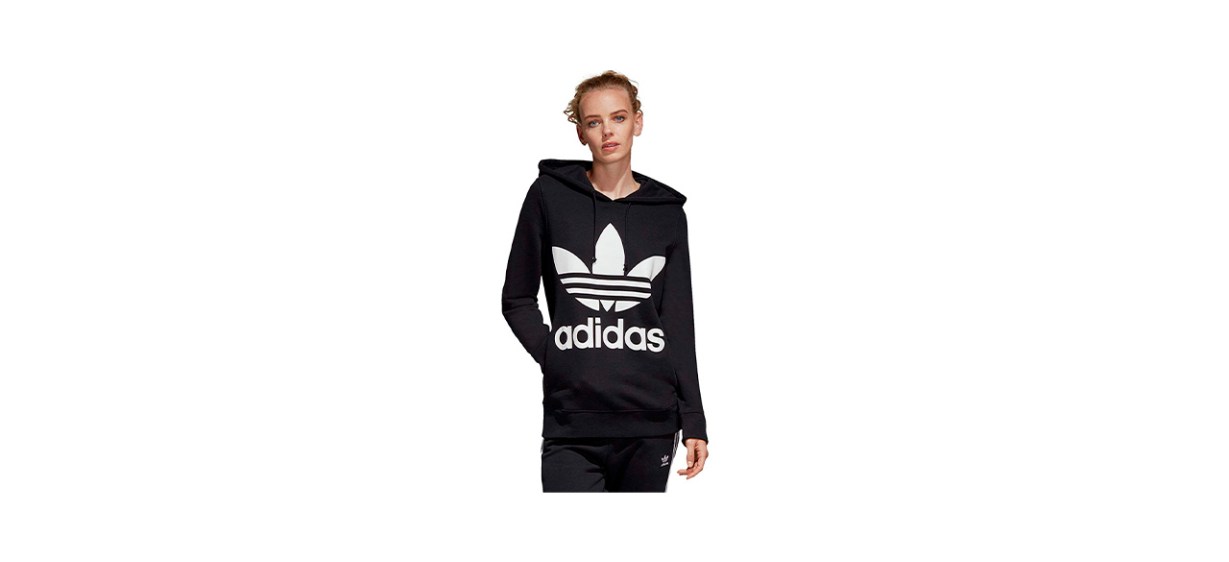 Best Adidas Originals Womens Adicolor Trefoil Hoodie