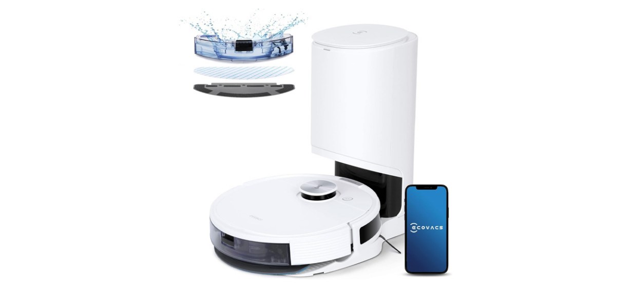 ECOVACS DEEBOT N10 PLUS Robot Vacuum and Mop