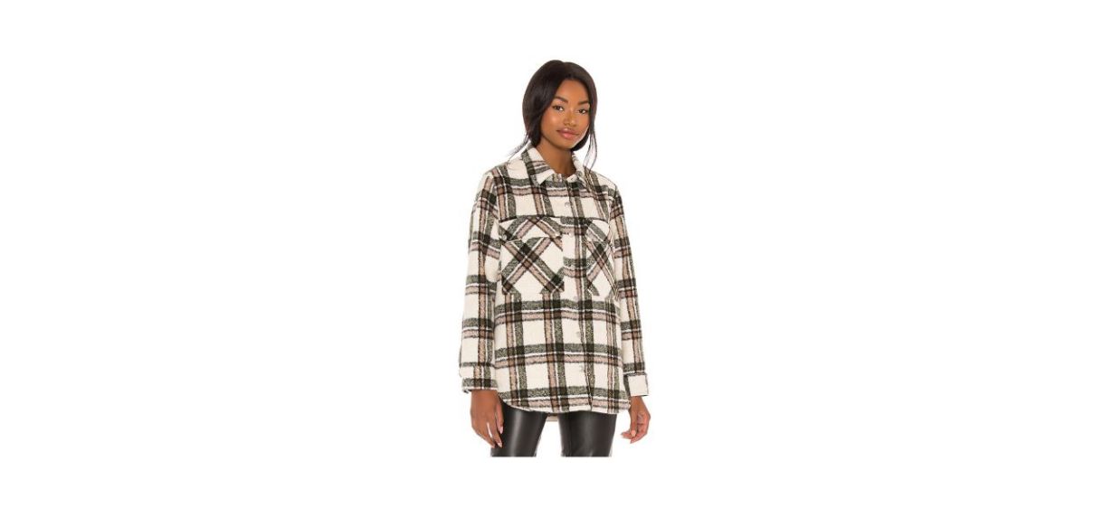 Best BlankNYC Flannel Shacket