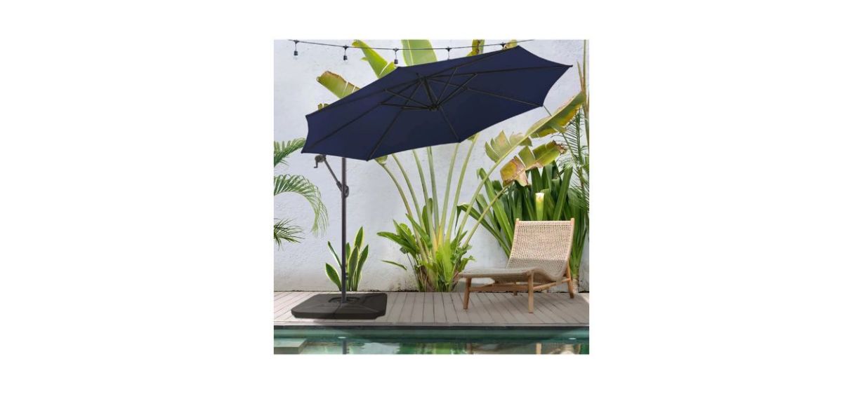 What's the difference between an offset umbrella and a cantilever umbrella?