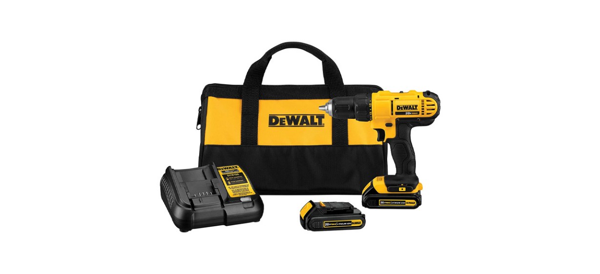 Best DeWalt 20V Max Cordless Drill-Driver Kit