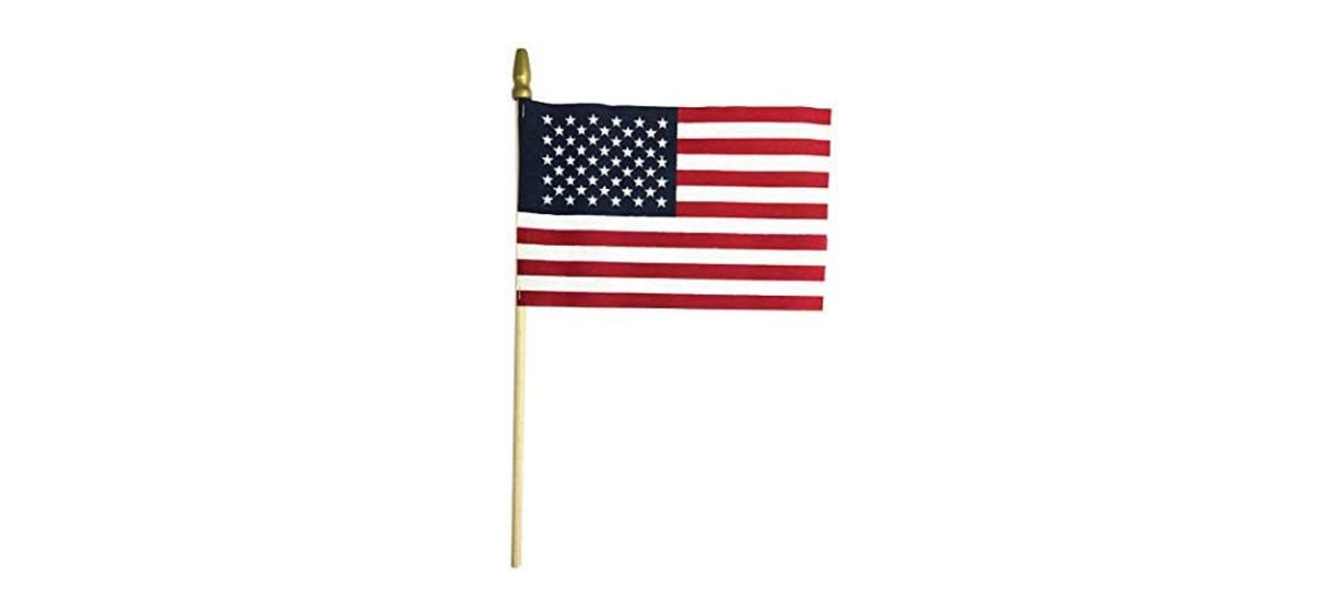 best-fourth-of-july-party-products-GIFTEXPRESS Spearhead Handheld American Stick Flags