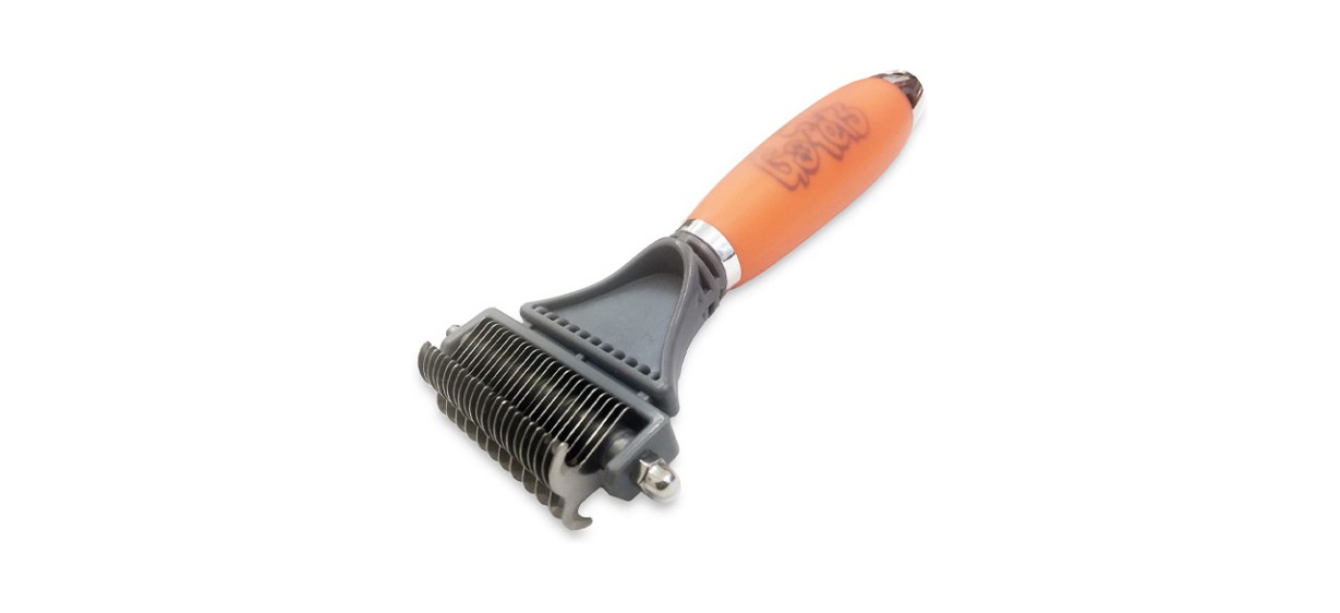 Best GoPets Dematting Comb With 2 Sided Professional Grooming Rake Best GoPets Dematting Comb With 2 Sided Professional Grooming Rake