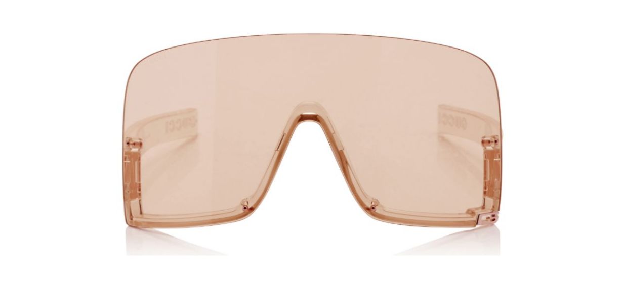 Gucci Mask-Frame Acetate Sunglasses